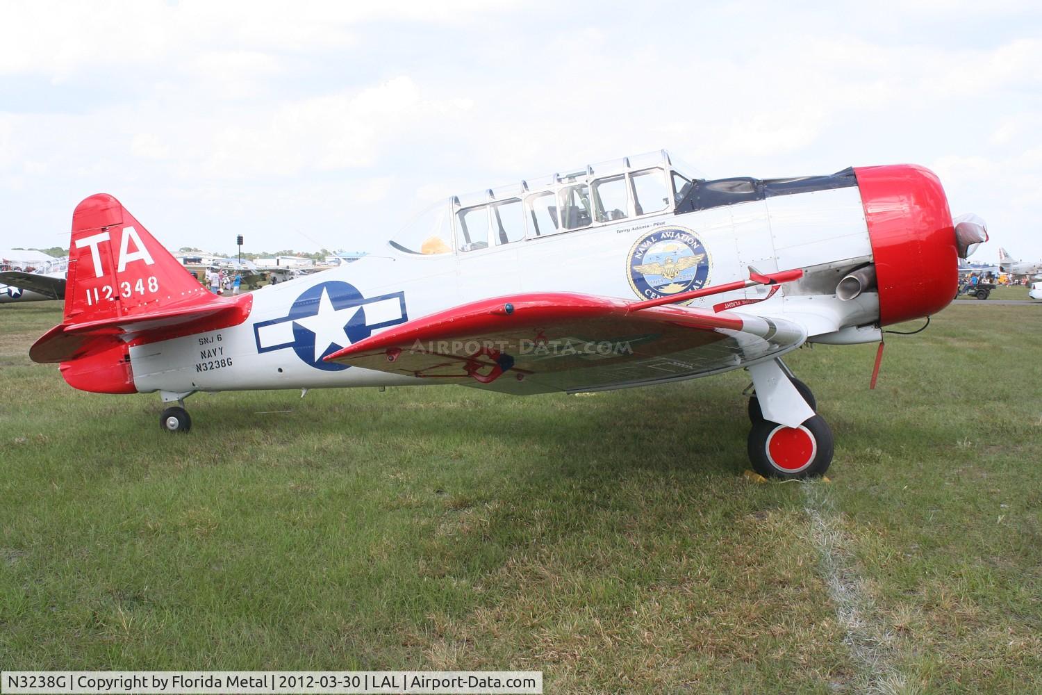 N3238G, 1959 North American SNJ-6 Texan C/N 121-43202, SNJ-6
