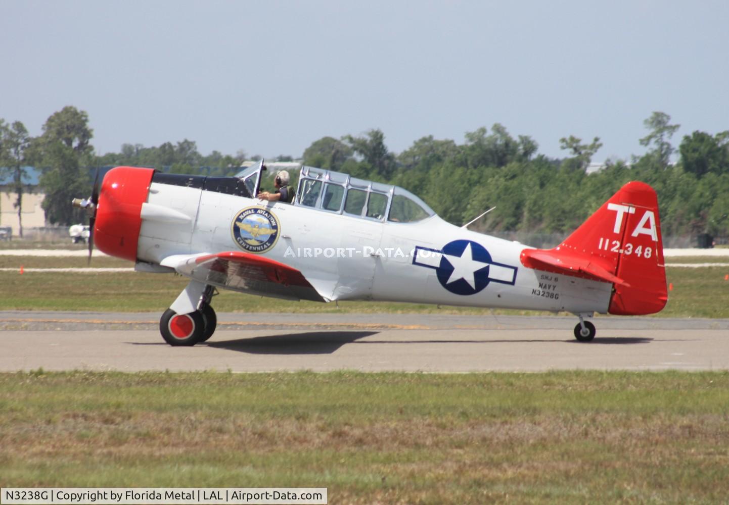 N3238G, 1959 North American SNJ-6 Texan C/N 121-43202, SNJ-6