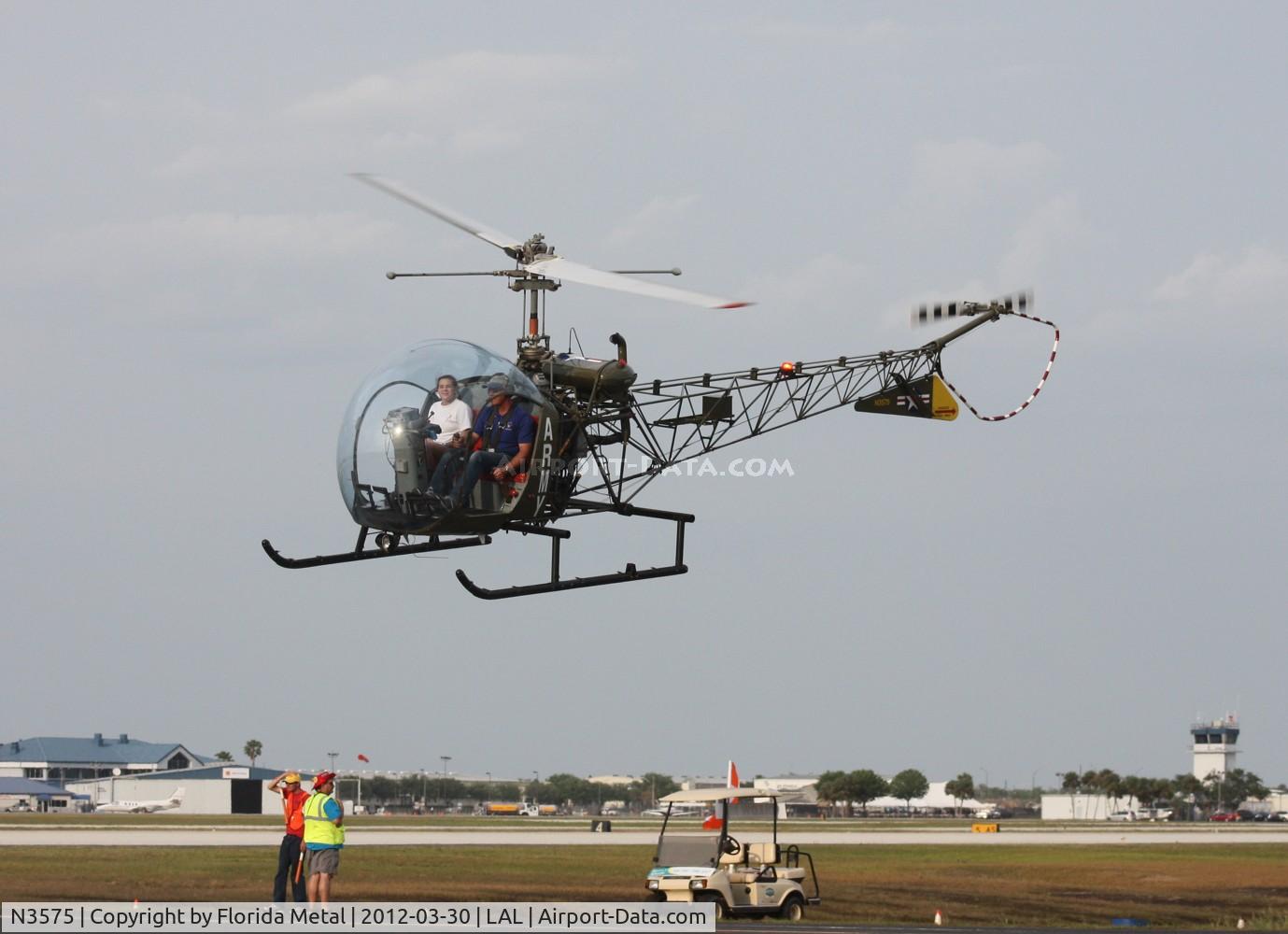 N3575, Bell 47D-1 C/N K-7032, Radar O'Reilly is hearing choppers right now