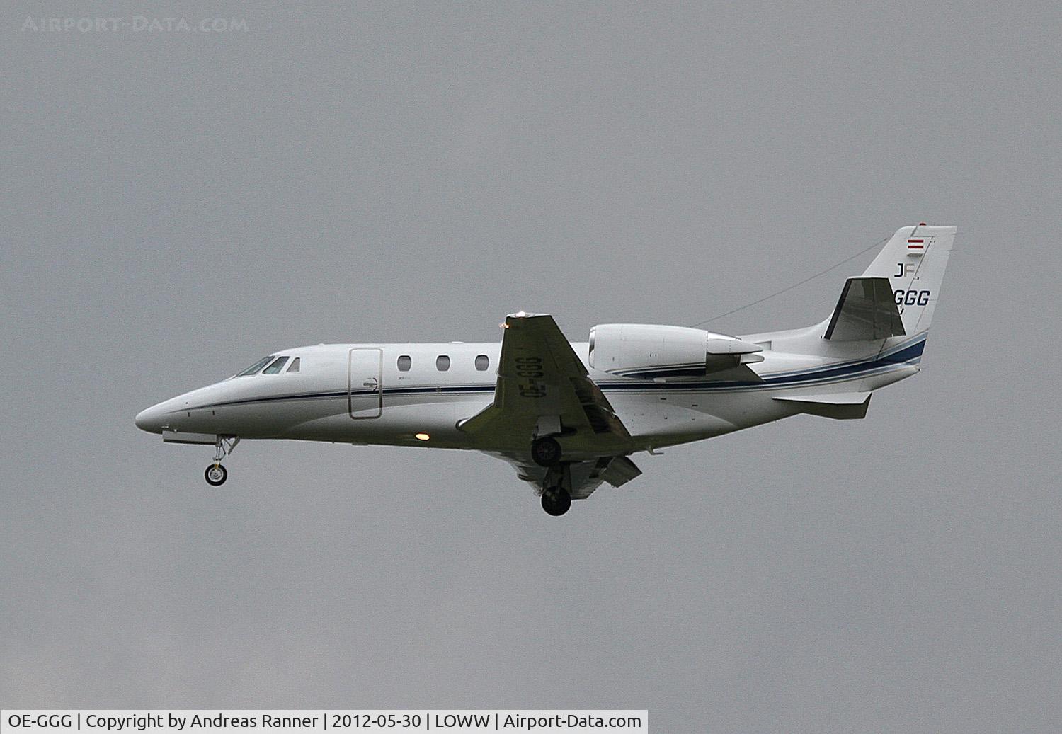 OE-GGG, 2009 Cessna 560XL Citation XLS+ C/N 560-6013, Jetfly Cessna 560XL