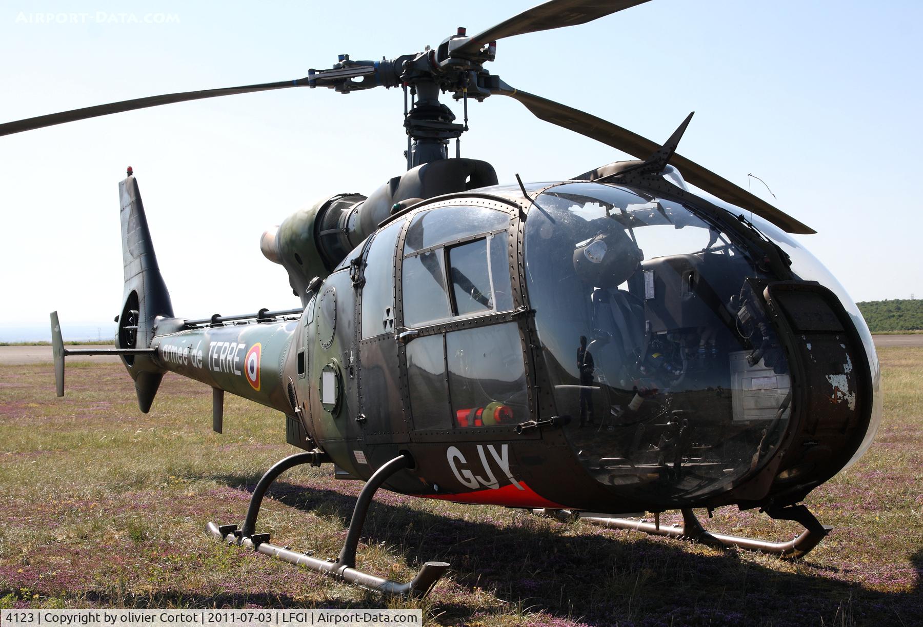 4123, Aérospatiale SA-342M Gazelle C/N 2123, Darois airshow 2011