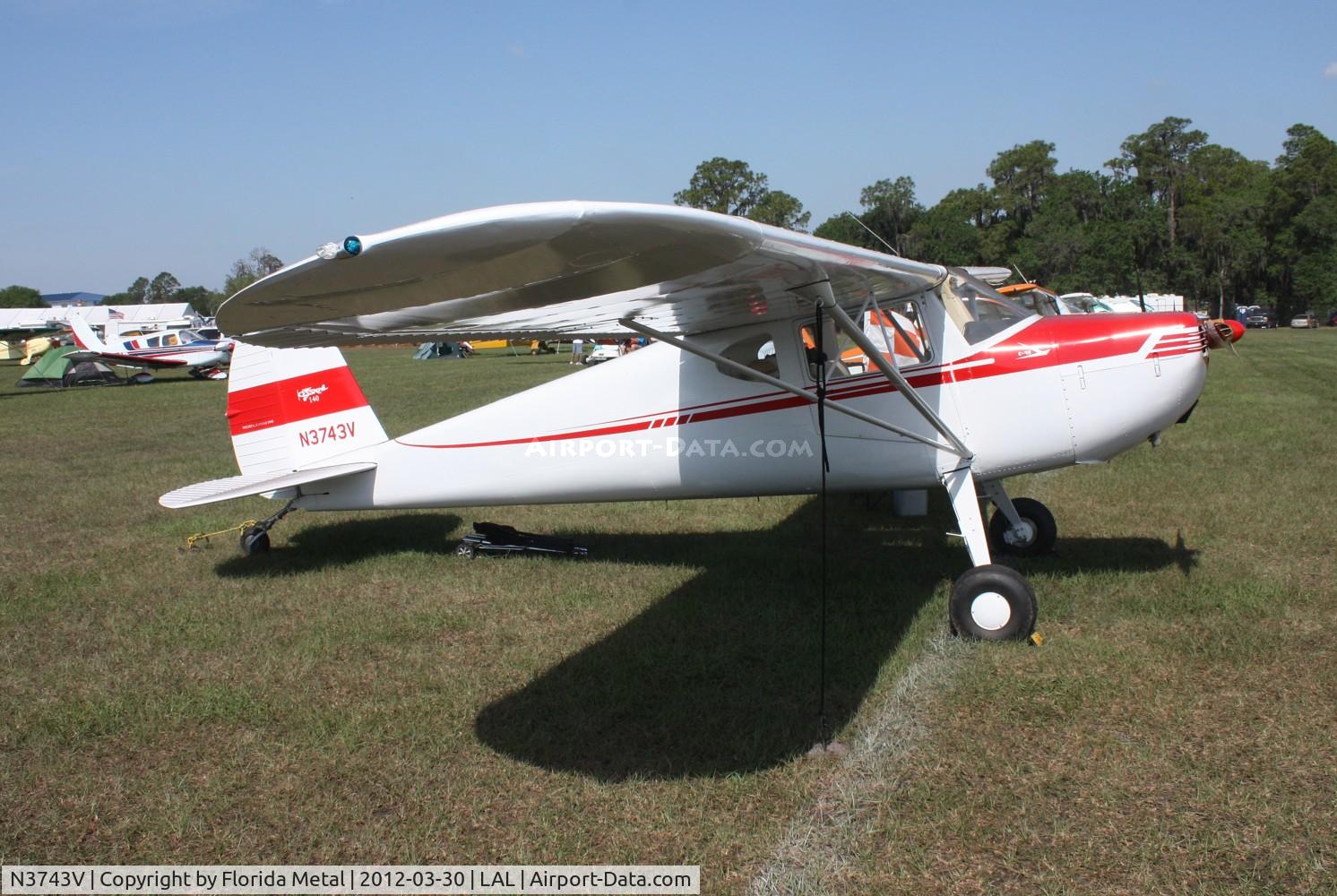 N3743V, 1948 Cessna 140 C/N 15020, Cessna 140