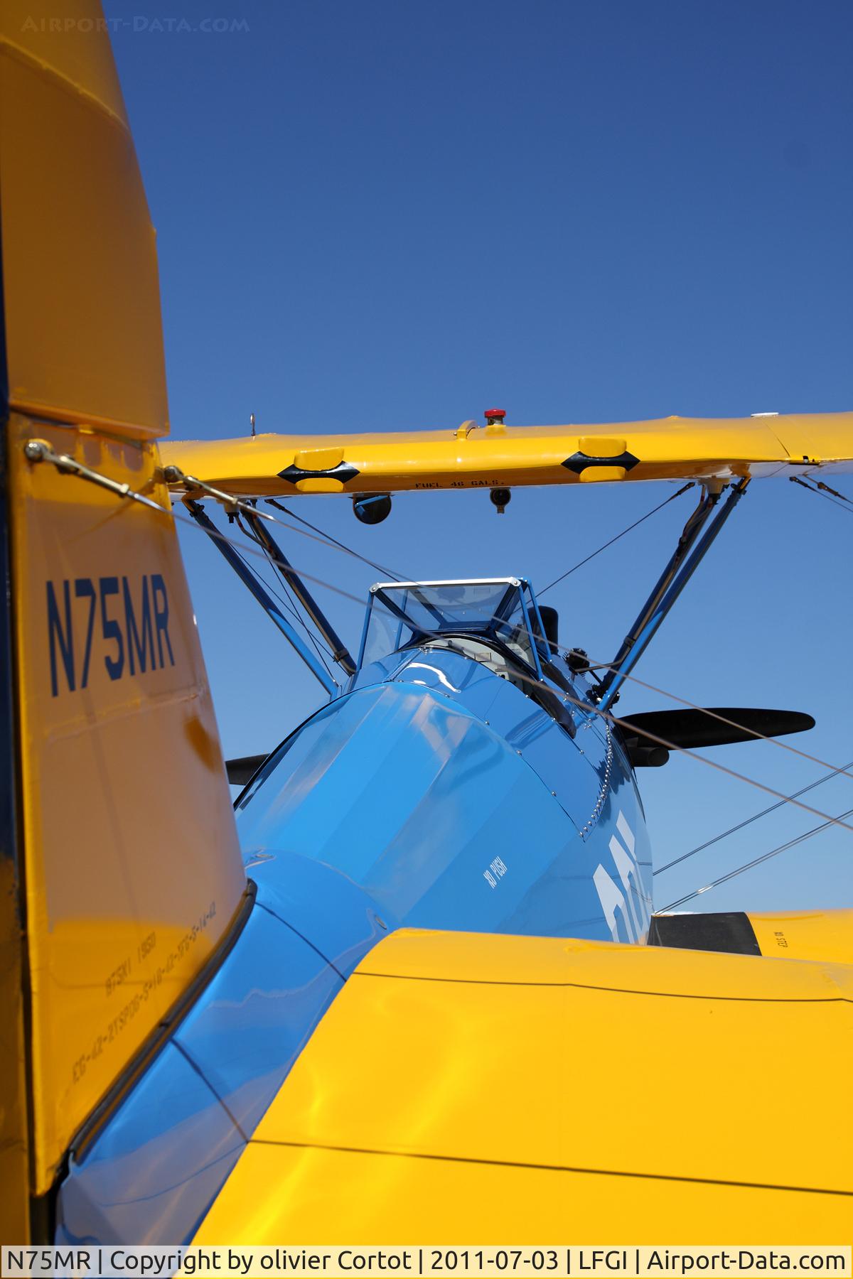 N75MR, 1943 Boeing B75N1 C/N 75-7529, very nice condition for this boeing