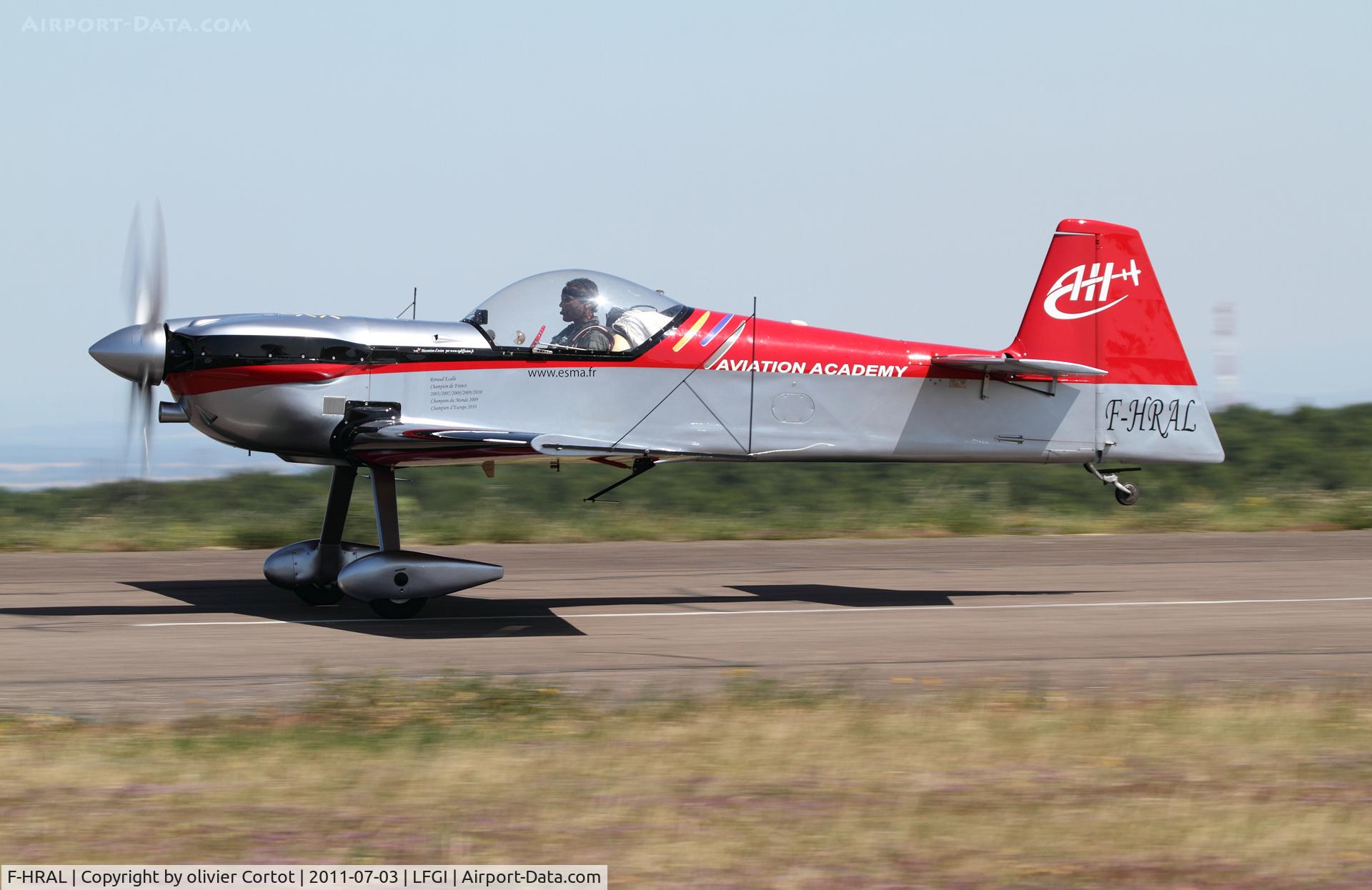 F-HRAL, Mudry CAP-231EX C/N 04, taking off from Darois airfield