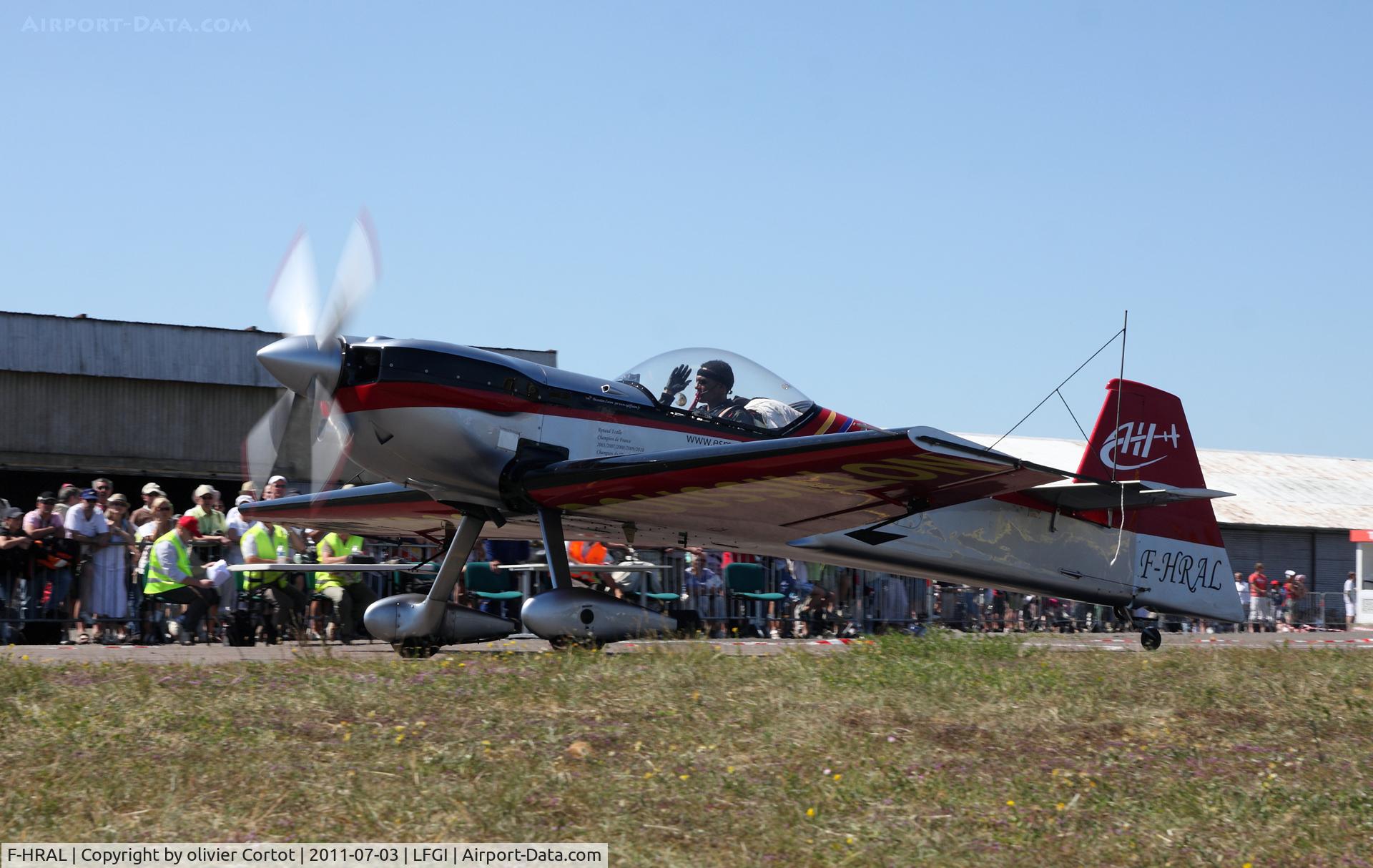 F-HRAL, Mudry CAP-231EX C/N 04, saluting the public before leaving the airshow