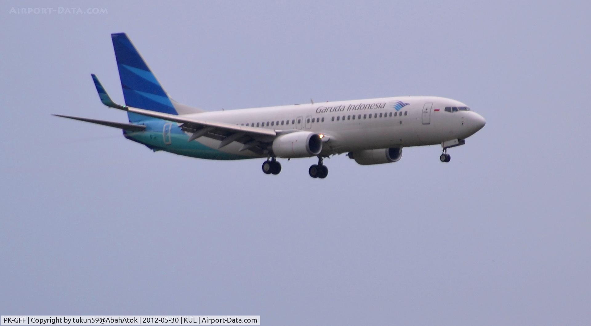 PK-GFF, 2010 Boeing 737-8U3 C/N 36436, Garuda Indonesia