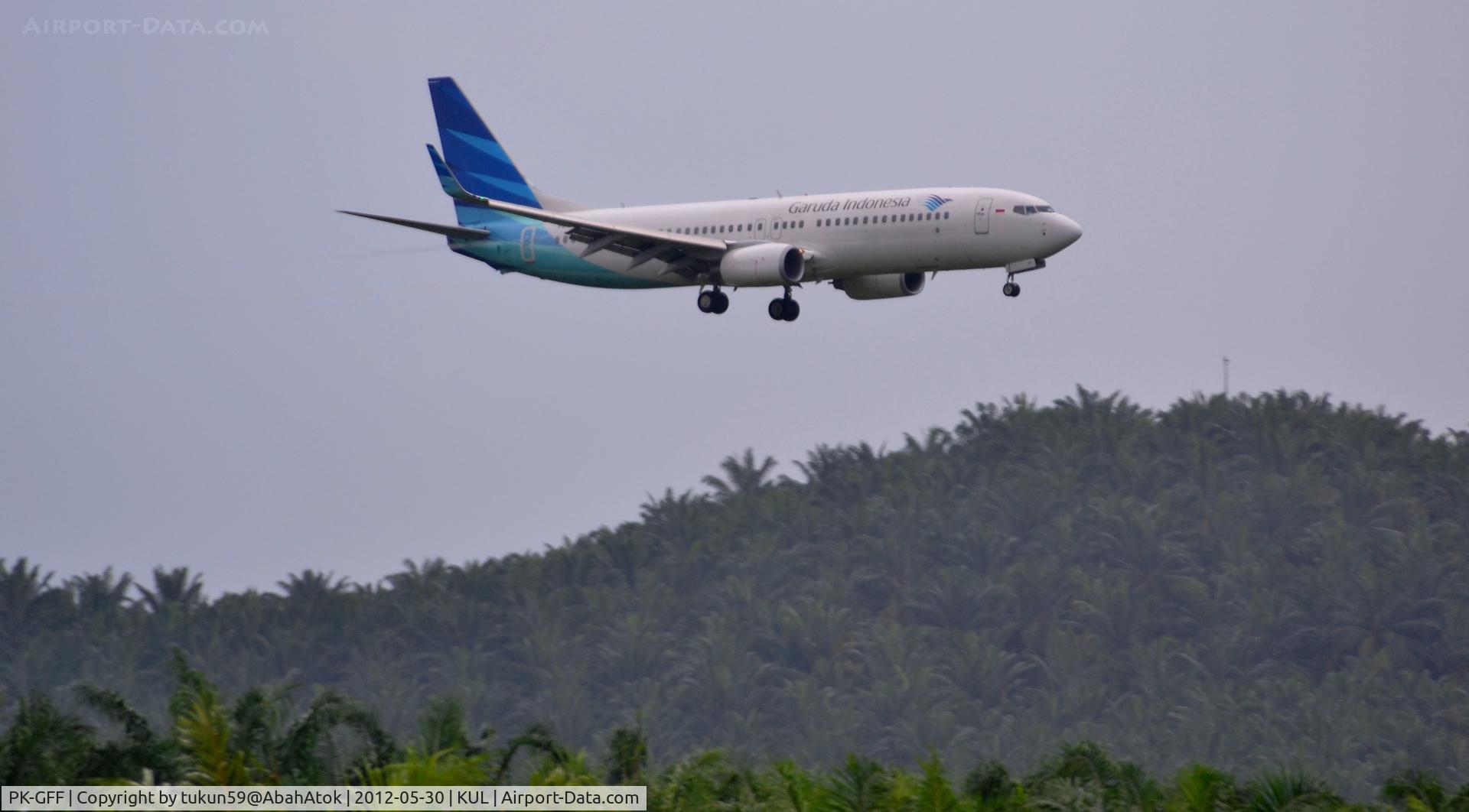 PK-GFF, 2010 Boeing 737-8U3 C/N 36436, Garuda Indonesia
