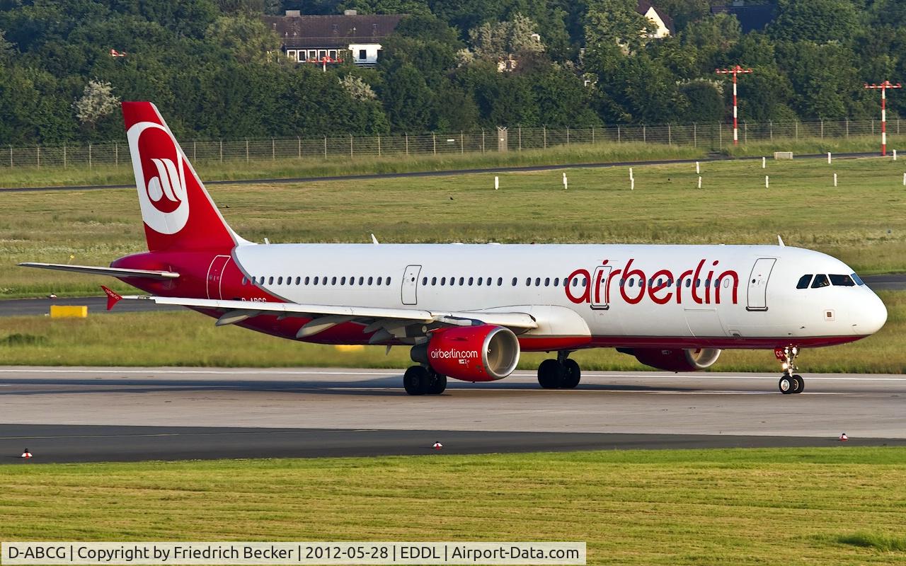D-ABCG, 2003 Airbus A321-211 C/N 1988, departure via RW05