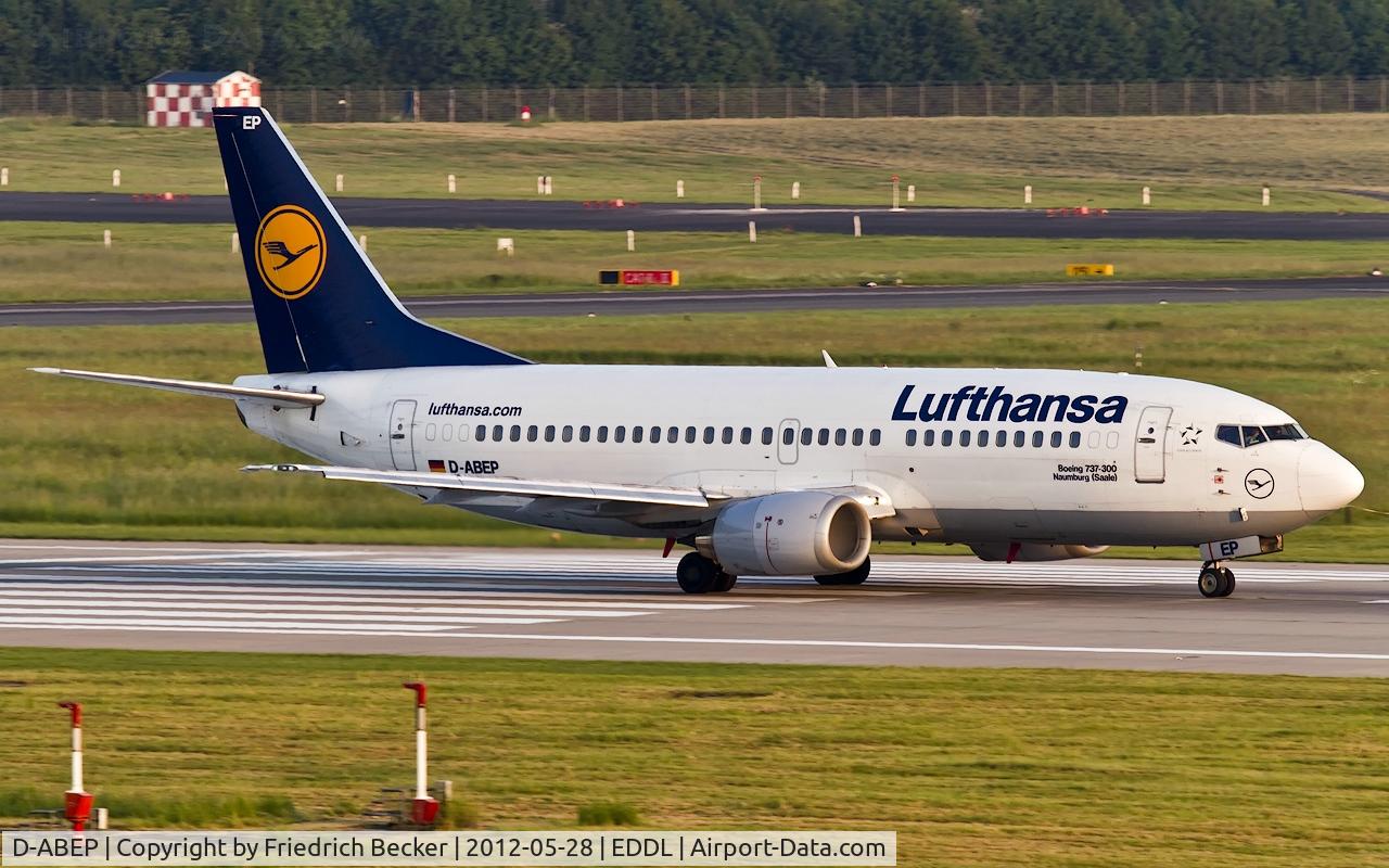 D-ABEP, 1992 Boeing 737-330 C/N 26430, departure via RW05