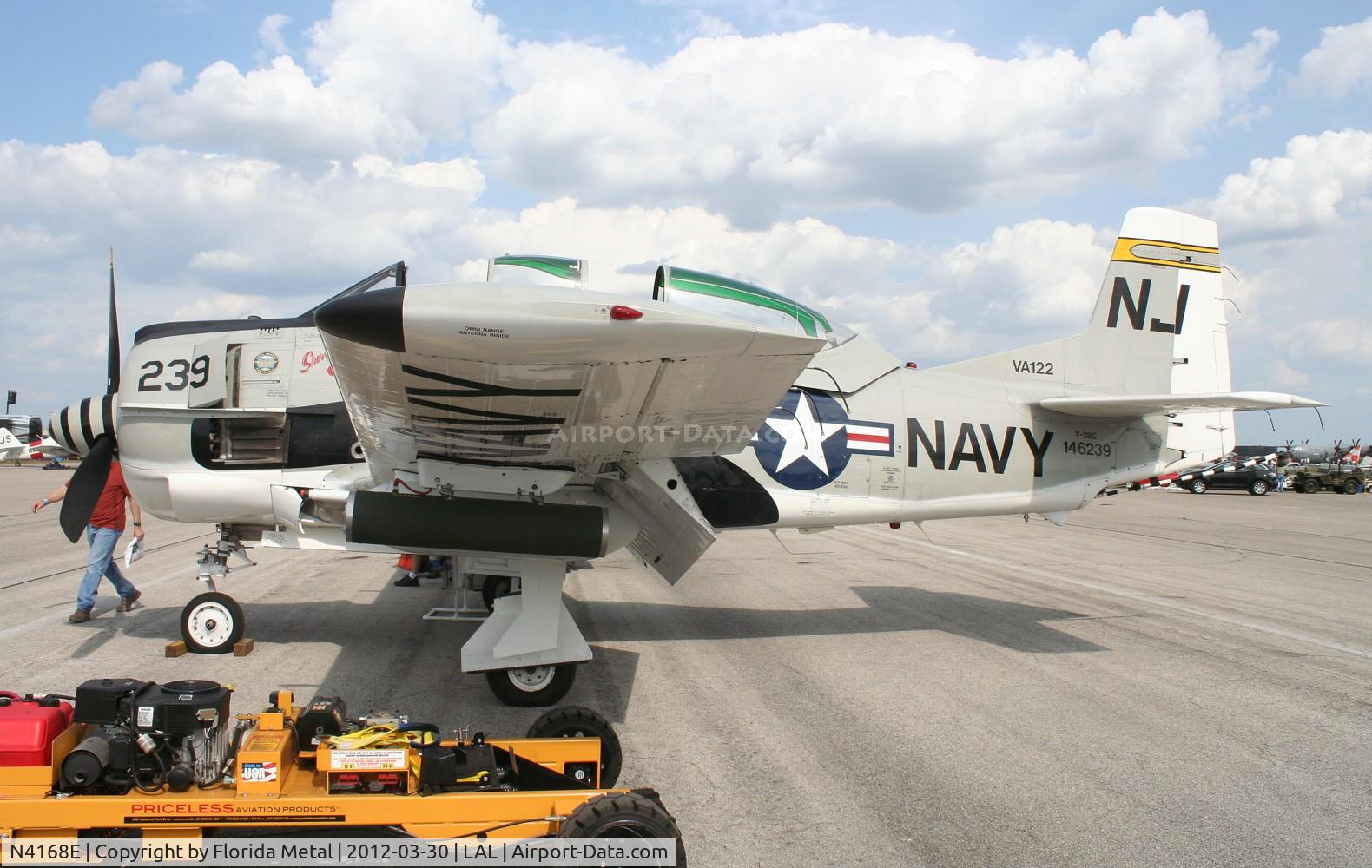 N4168E, 1956 North American T-28C Trojan C/N 252-2, T-28C Trojan