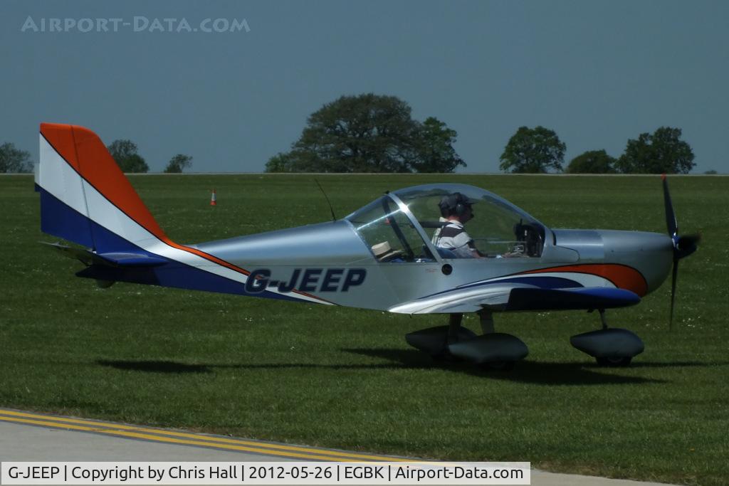 G-JEEP, 2002 Aerotechnik EV-97A Eurostar C/N PFA 315-13888, at AeroExpo 2012