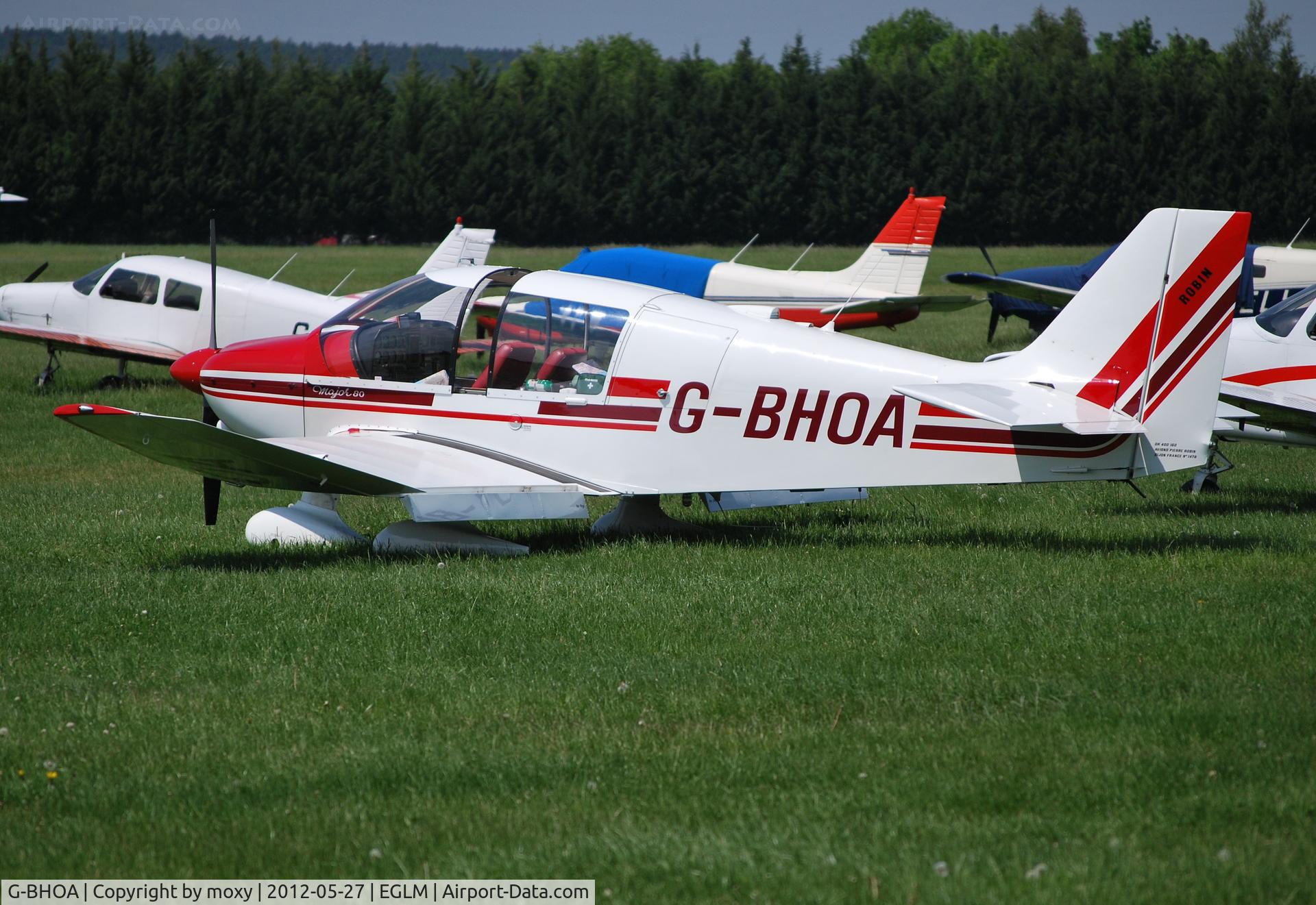 G-BHOA, 1980 Robin DR-400-160 Chevalier C/N 1478, Robin DR400/160 Chevalier at White Waltham
