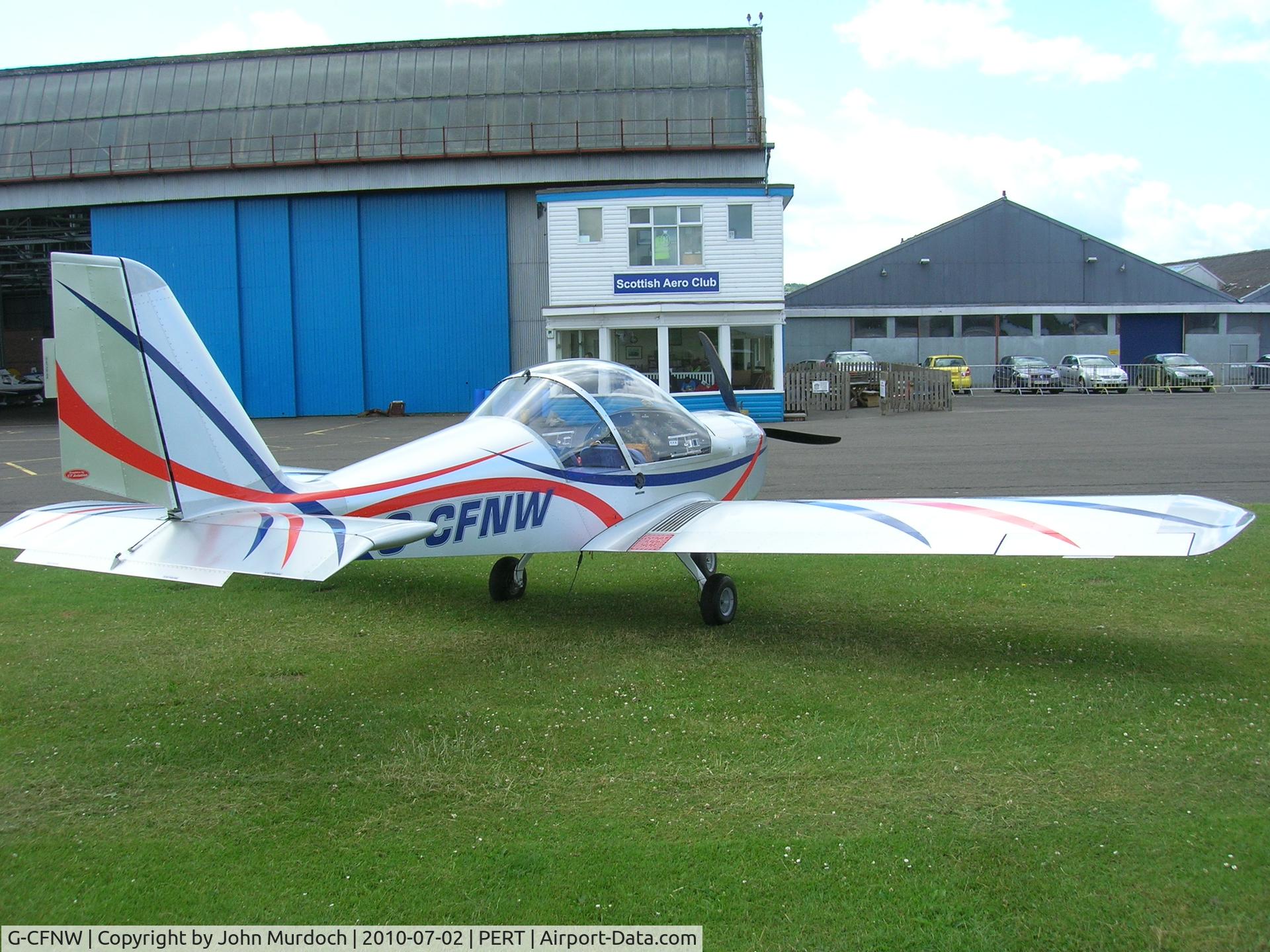 G-CFNW, 2008 Cosmic EV-97 TeamEurostar UK C/N 3317, Perth Airport where this aircraft is based