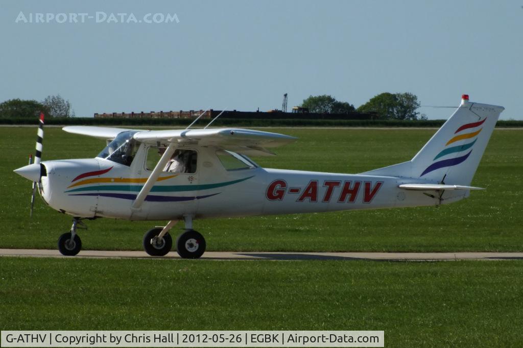 G-ATHV, 1966 Cessna 150F C/N 150-62019, at AeroExpo 2012