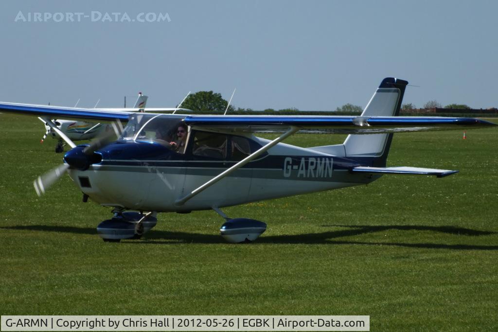 G-ARMN, 1961 Cessna 175B Skylark C/N 175-56994, at AeroExpo 2012
