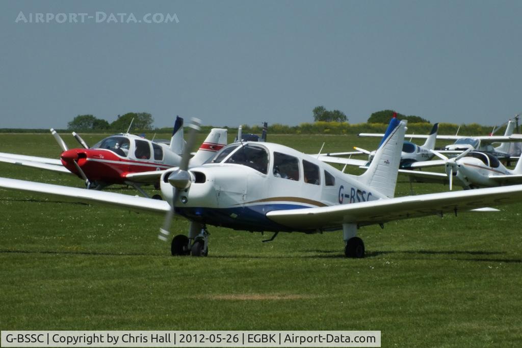 G-BSSC, 1982 Piper PA-28-161 Warrior ll C/N 28-8216176, at AeroExpo 2012