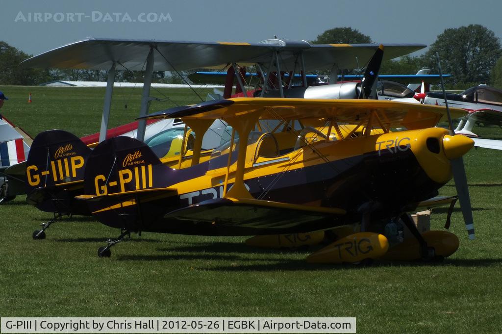 G-PIII, 1981 Pitts S-1D Special C/N PFA 009-10156, at AeroExpo 2012