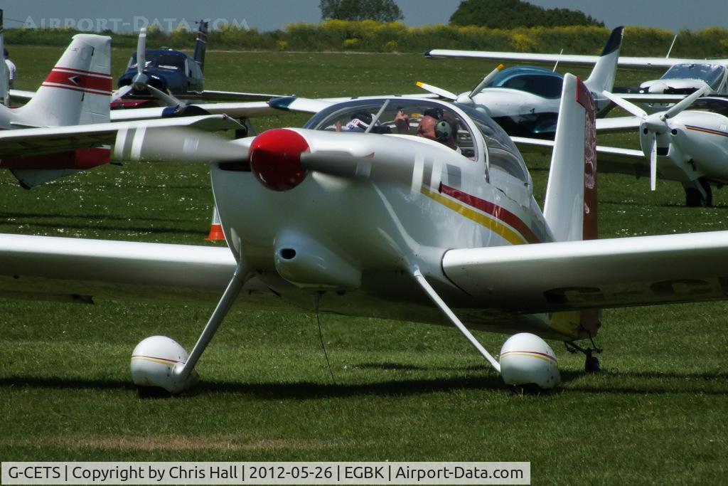 G-CETS, 2003 Vans RV-7 C/N 70529, at AeroExpo 2012