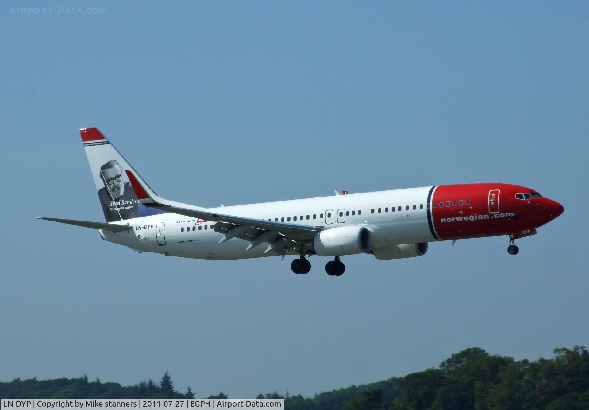 LN-DYP, 2011 Boeing 737-8JP C/N 39047, 