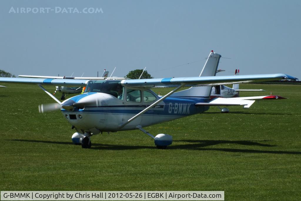 G-BMMK, 1975 Cessna 182P Skylane C/N 182-64117, at AeroExpo 2012