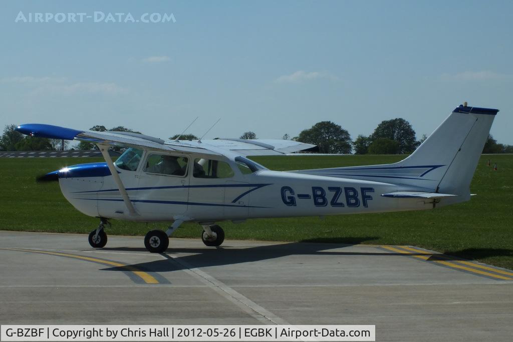 G-BZBF, 1974 Cessna 172M Skyhawk C/N 17262258, at AeroExpo 2012