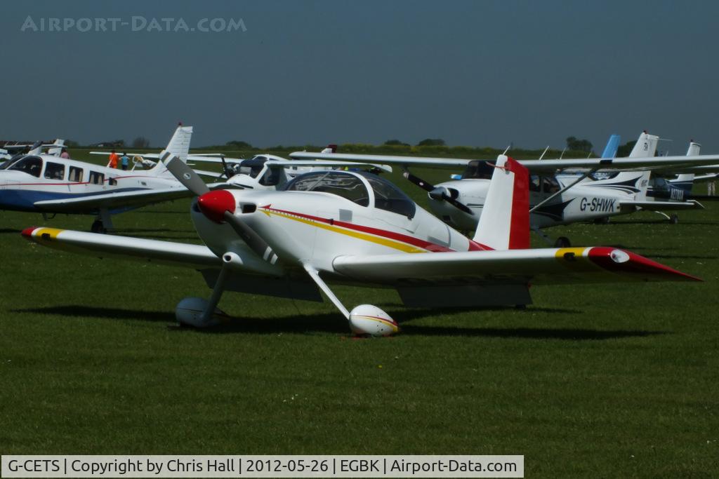 G-CETS, 2003 Vans RV-7 C/N 70529, at AeroExpo 2012