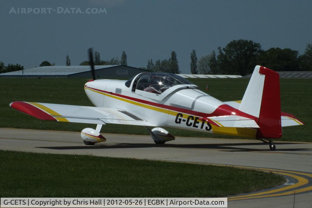 G-CETS, 2003 Vans RV-7 C/N 70529, at AeroExpo 2012