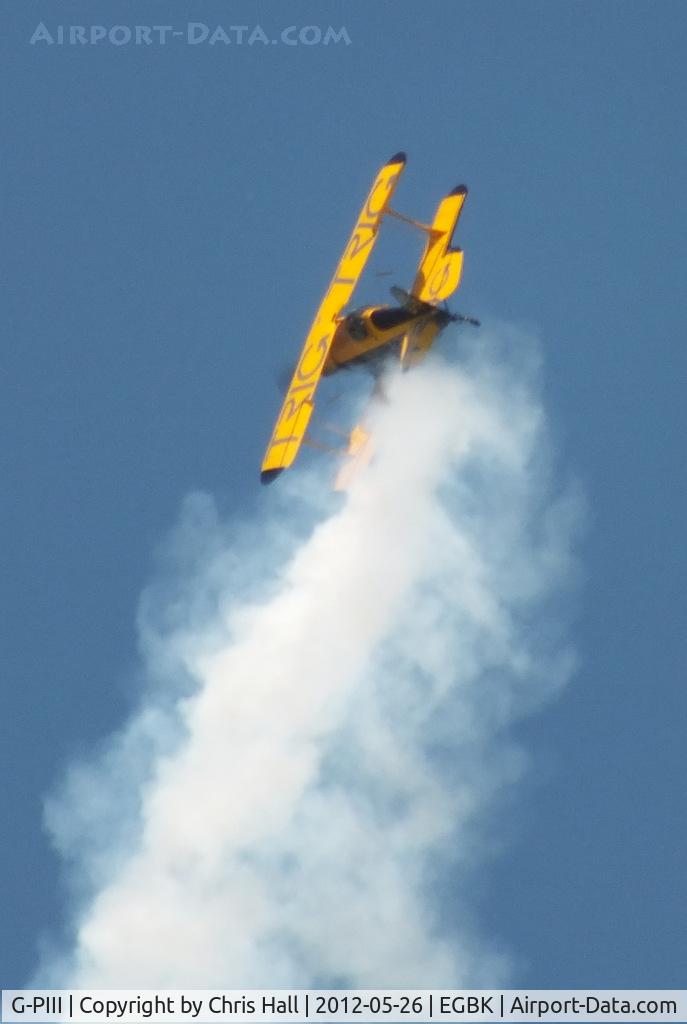 G-PIII, 1981 Pitts S-1D Special C/N PFA 009-10156, at AeroExpo 2012