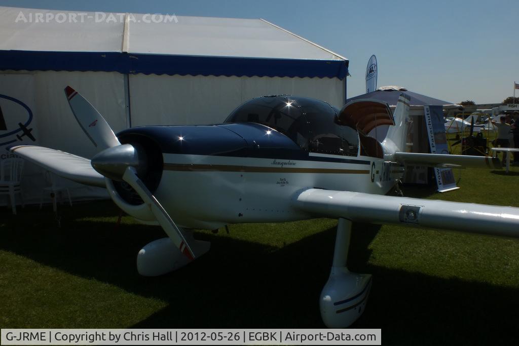 G-JRME, 2009 Jodel D-140E Mousquetaire IV C/N 444/PFA 251-13155, at AeroExpo 2012