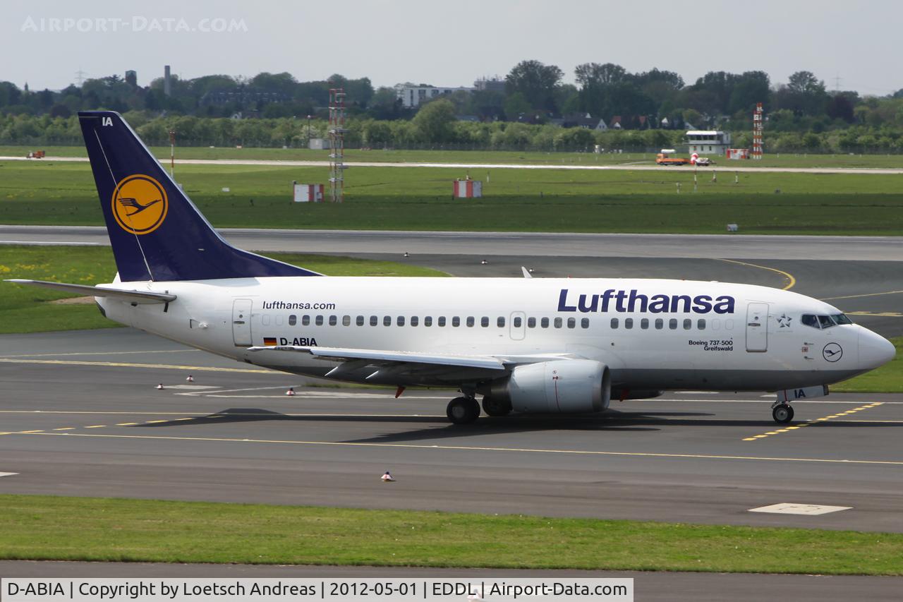 D-ABIA, 1990 Boeing 737-530 C/N 24815, DLH2712 Dusseldorf to Hamburg, Fuhlsbuttel (HAM)