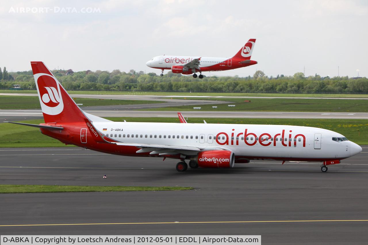 D-ABKA, 1999 Boeing 737-82R C/N 29329, BER9844 Dusseldorf to Palma de Mallorca, Son Sant Joan (PMI)
