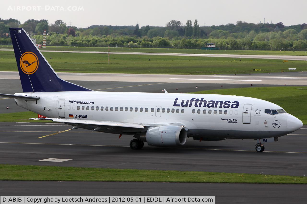 D-ABIB, 1990 Boeing 737-530 C/N 24816, DLH3222 Dusseldorf to Paris, Charles de Gaulle (CDG)