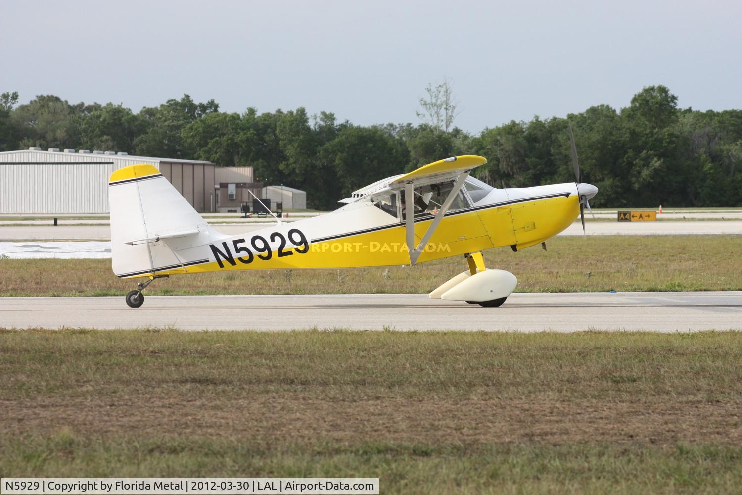 N5929, 2007 Skystar Kitfox Seies 7 C/N 1001, Kitfox 7