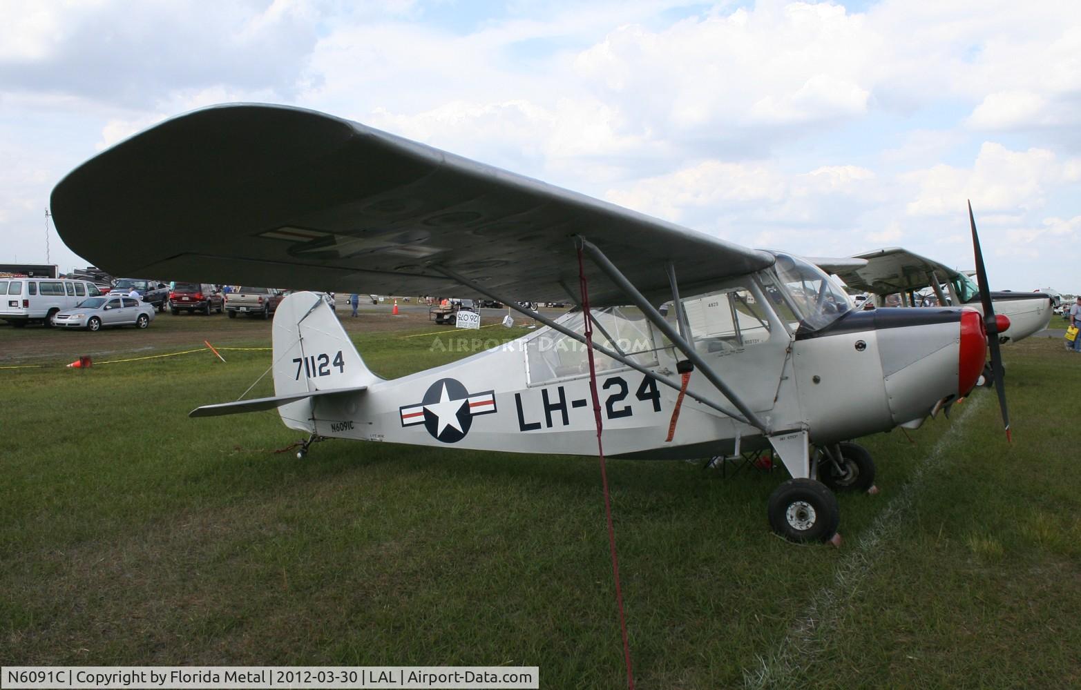 N6091C, 1947 Aeronca L-16A C/N Not found (47-1124), L-16A