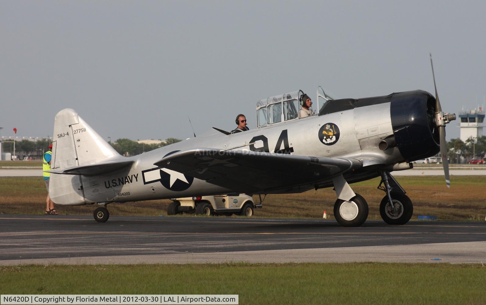 N6420D, North American SNJ-4 Texan C/N 88-13374, SNJ-4