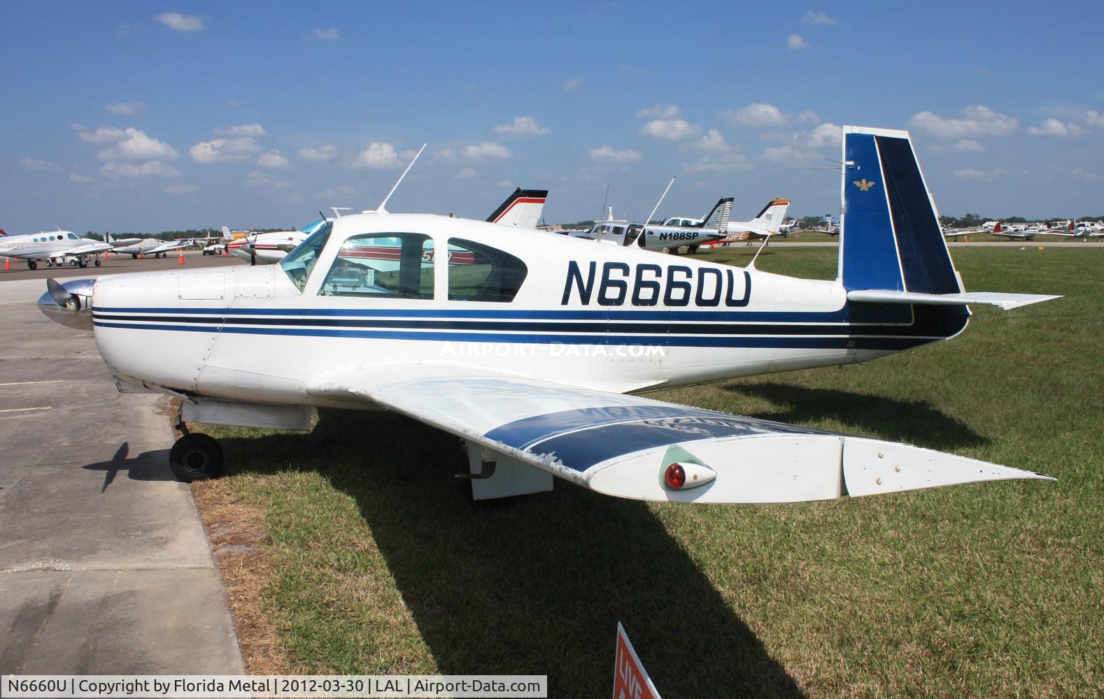 N6660U, 1963 Mooney M20D Master C/N 155, Mooney M20D