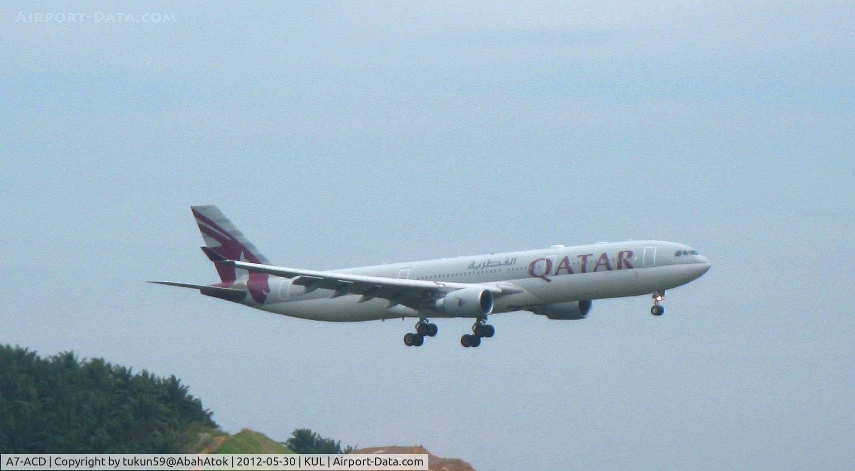 A7-ACD, 2003 Airbus A330-202 C/N 521, Qatar Airways