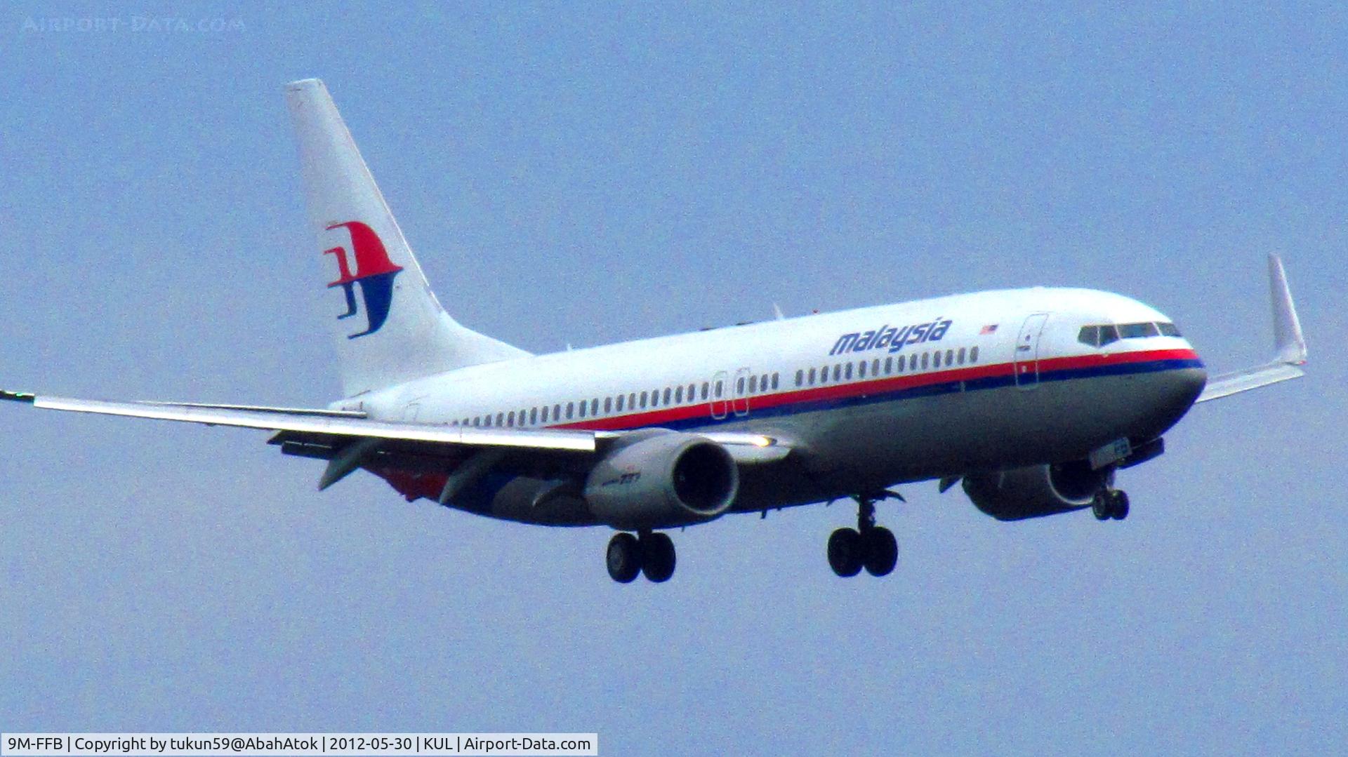 9M-FFB, 2006 Boeing 737-8Q8 C/N 30702, Malaysia Airlines