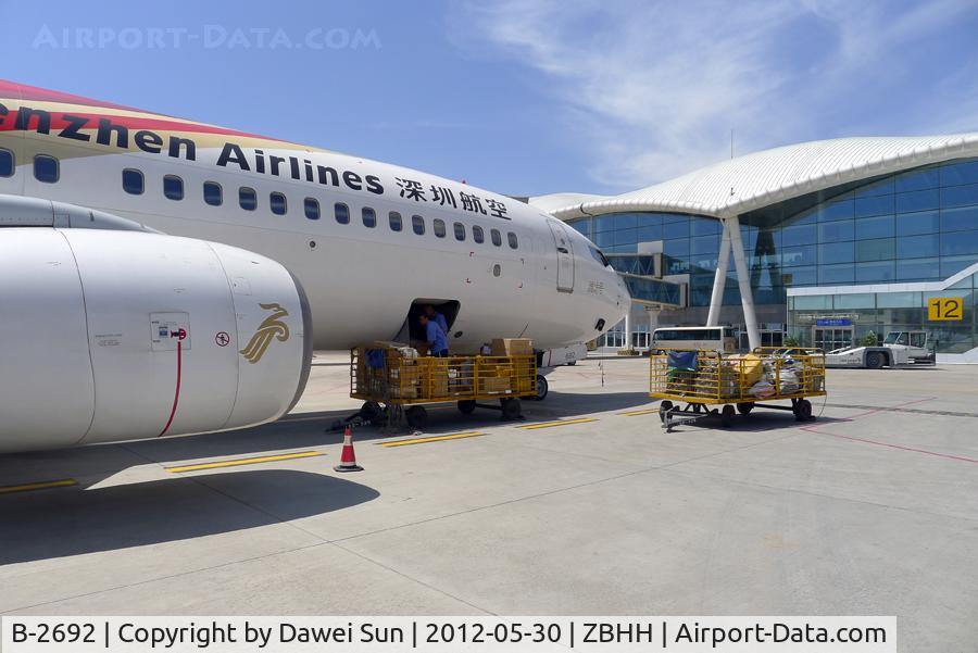 B-2692, 2001 Boeing 737-8Q8 C/N 28241, Hohhot Baita International Airport, Hohhot, Inner Mongolia, China