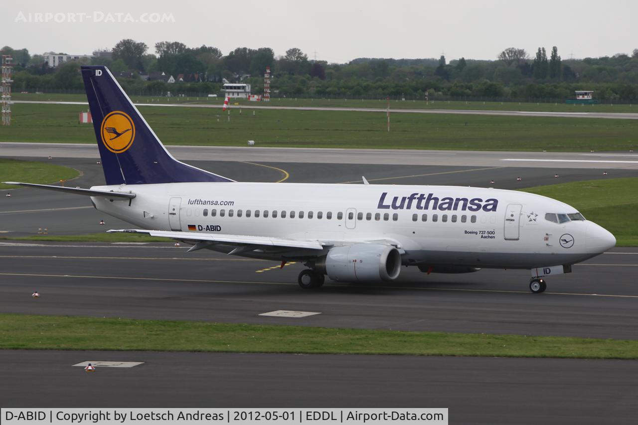 D-ABID, 1990 Boeing 737-530 C/N 24818, DLH3182 Dusseldorf to Milan, Malpensa (MXP)