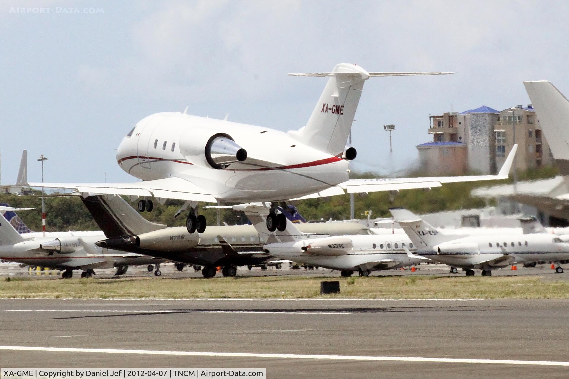 XA-GME, 1993 Canadair Challenger 601-3A (CL-600-2B16) C/N 5128, XA-GME