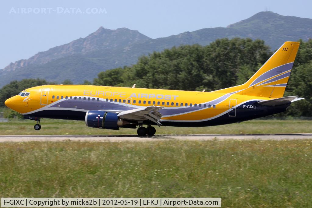 F-GIXC, 1991 Boeing 737-38BQC C/N 25124, Landing in 20