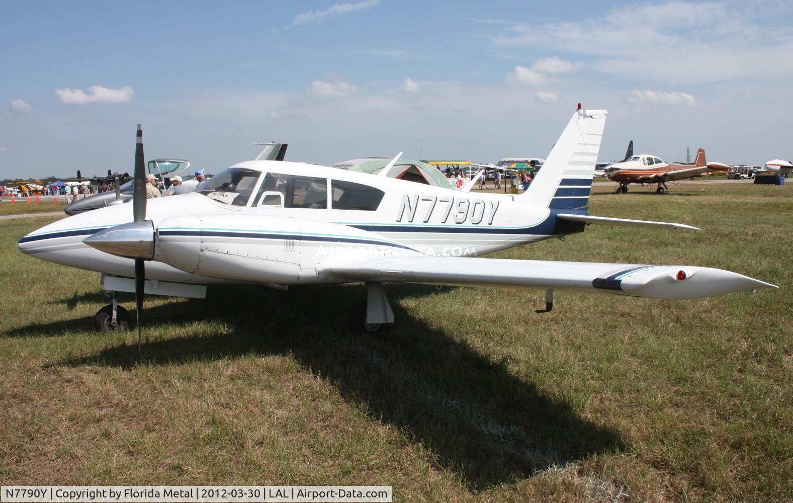 N7790Y, 1965 Piper PA-30-160 Twin Comanche Twin Comanche C/N 30-873, Piper PA-30