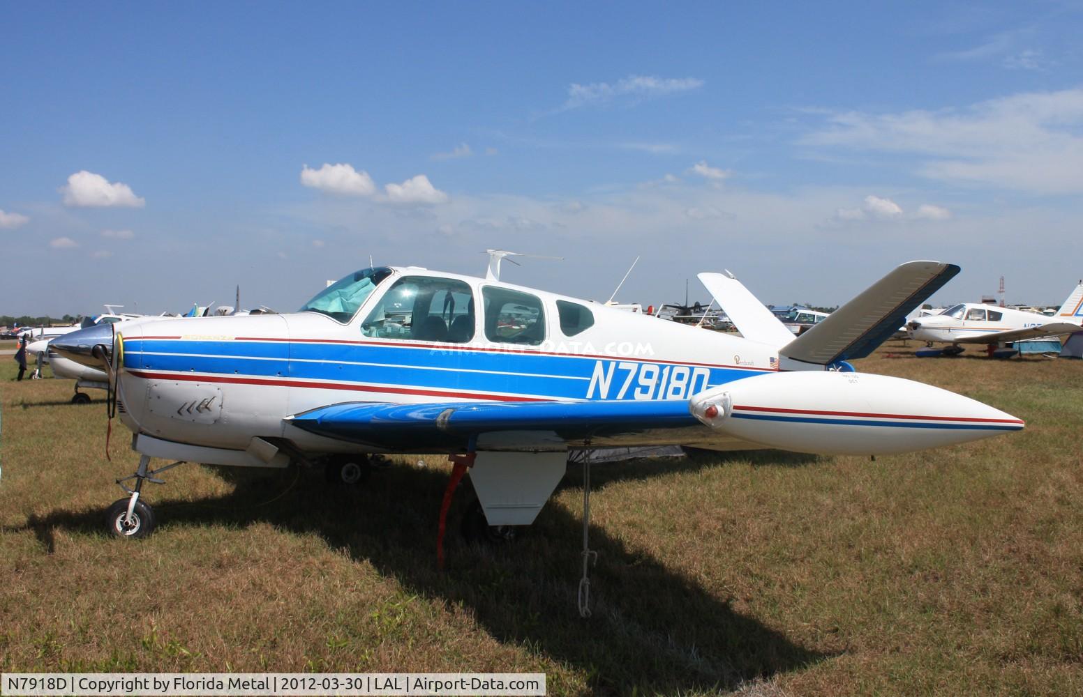 N7918D, 1957 Beech H35 Bonanza C/N D-5146, Beech H35
