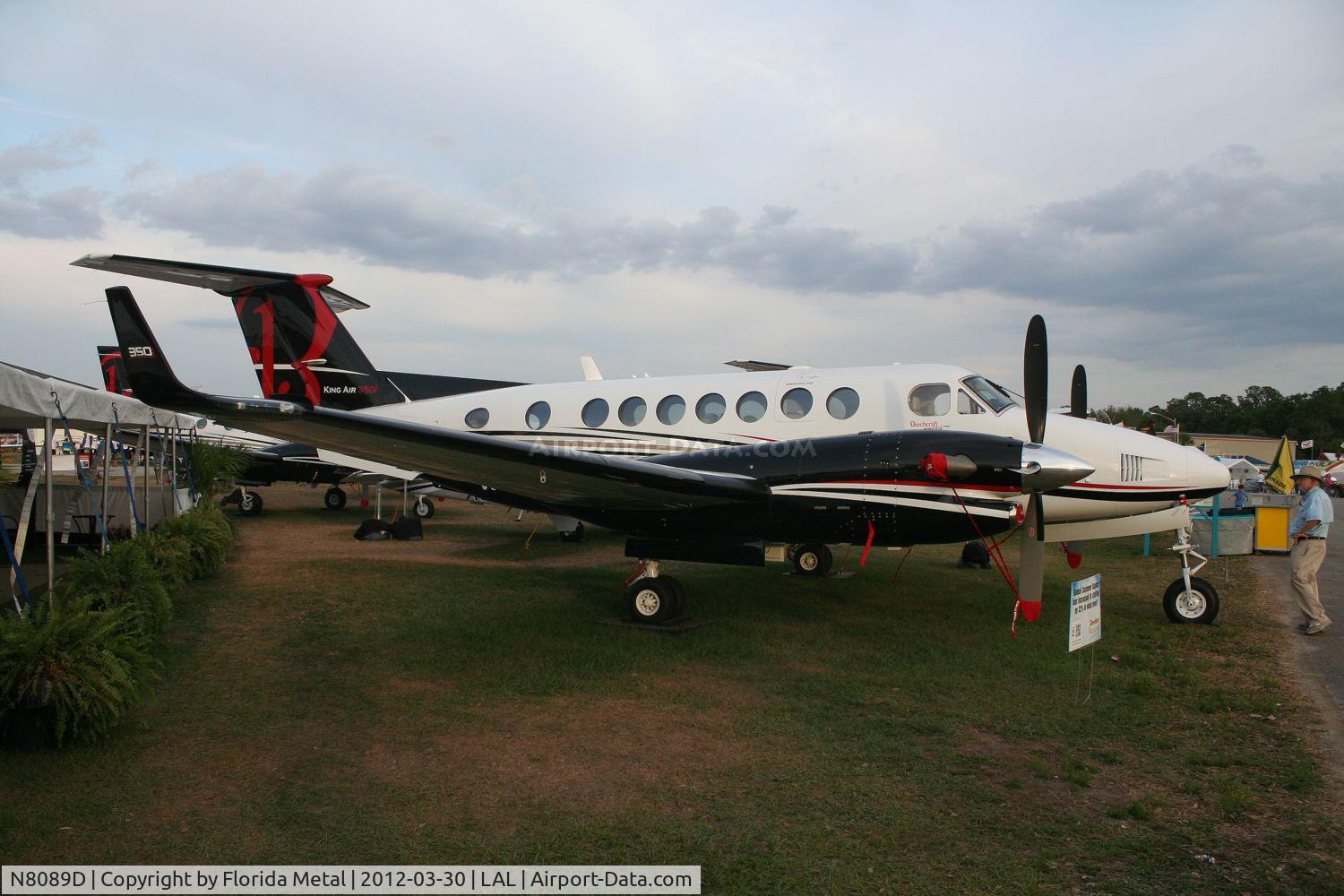 N8089D, 2012 Hawker Beechcraft 350i Super King Air (B300) C/N FL-789, Beech 350