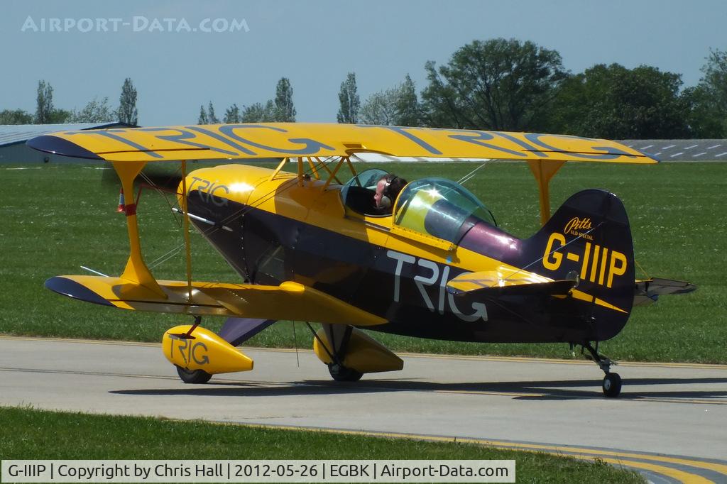G-IIIP, 1984 Pitts S-1D Special C/N PFA 009-10195, at AeroExpo 2012
