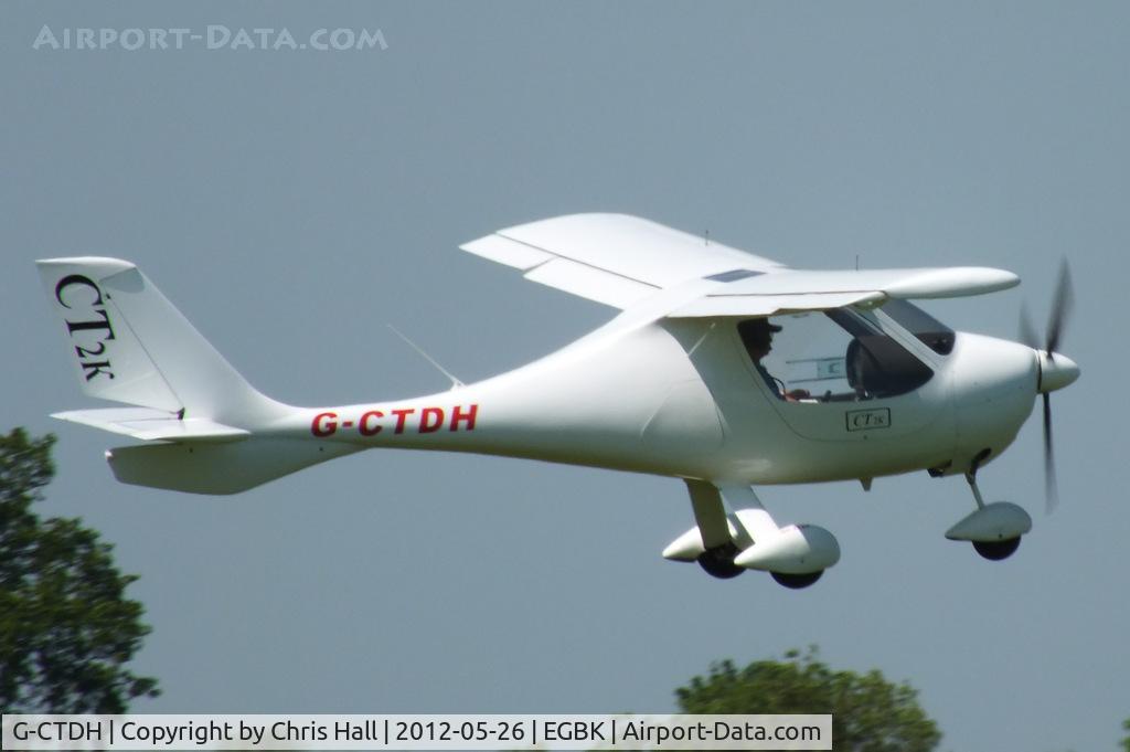 G-CTDH, 2003 Flight Design CT2K C/N 7939, at AeroExpo 2012