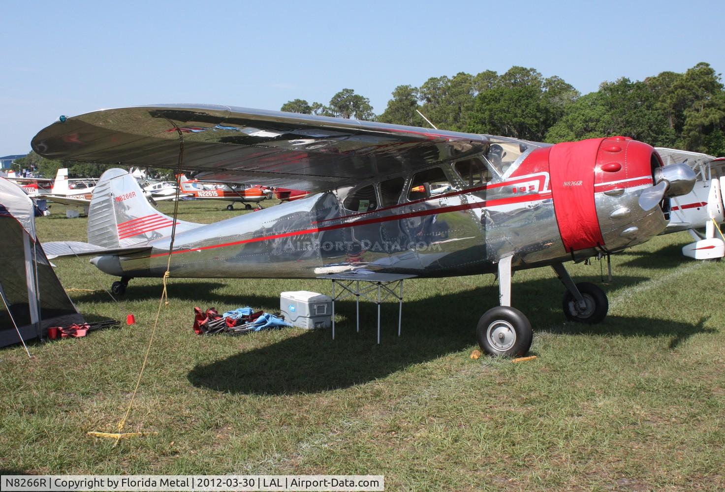 N8266R, 1949 Cessna 195 C/N 7550, Cessna 195A