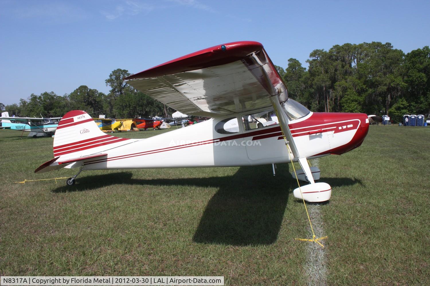 N8317A, 1952 Cessna 170B C/N 25169, Cessna 170B