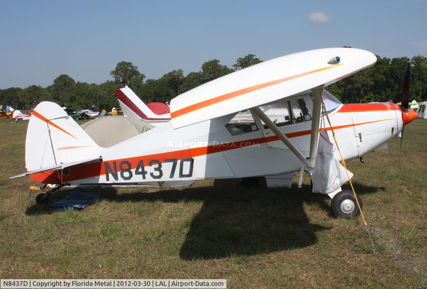 N8437D, 1957 Piper PA-22-150 C/N 22-5692, PA-22-150